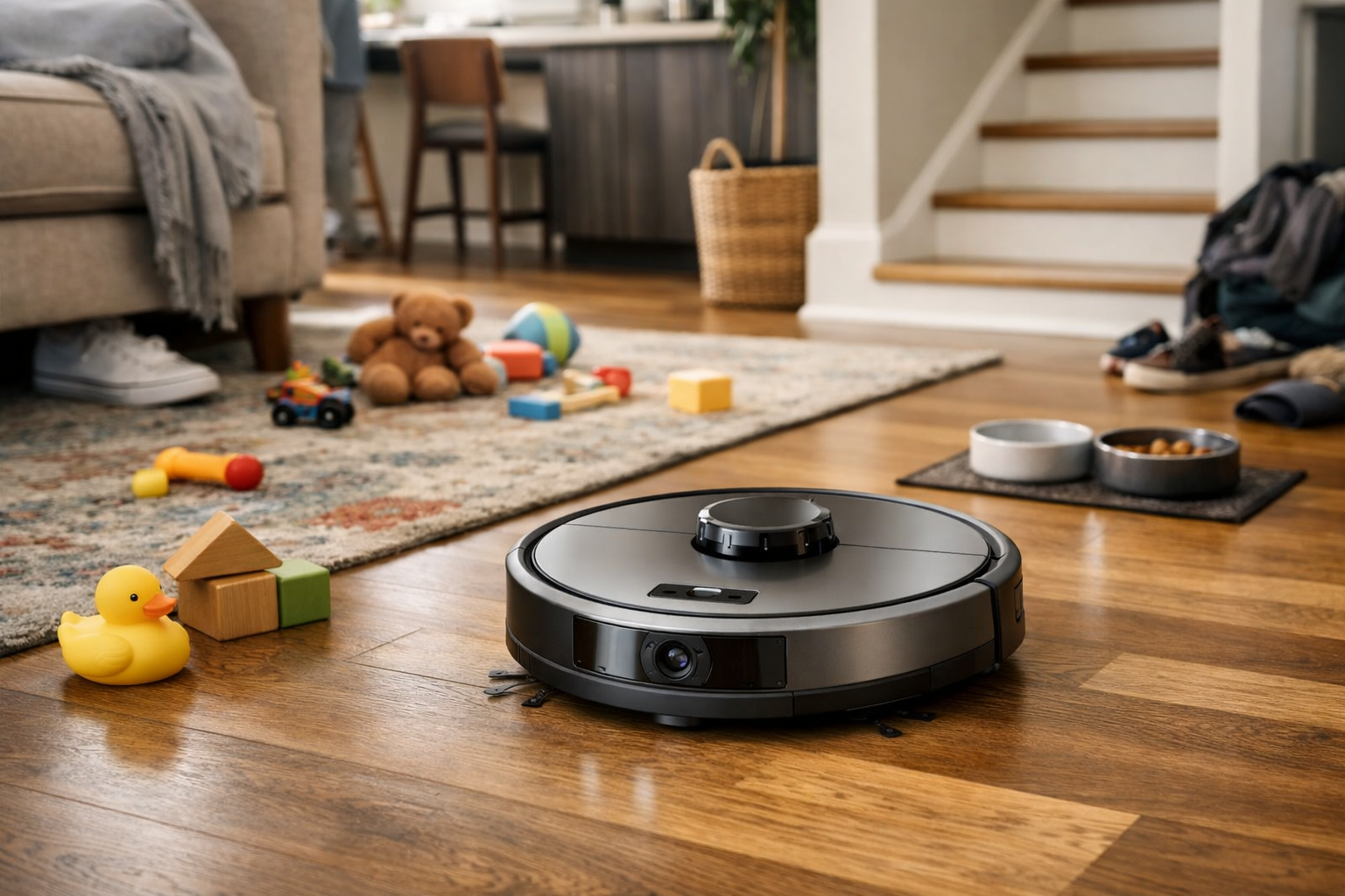 best AI robot vacuums for cluttered homes