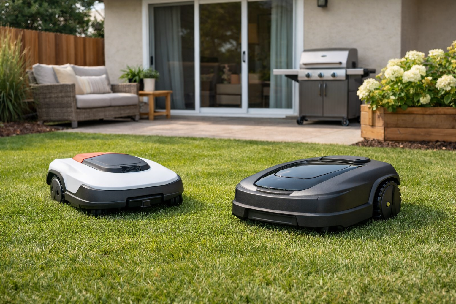 Small Lawns: Segway Navimow i105 or eufy E18 Robot Lawn Mower - best robot lawn mowers for U.S. yards