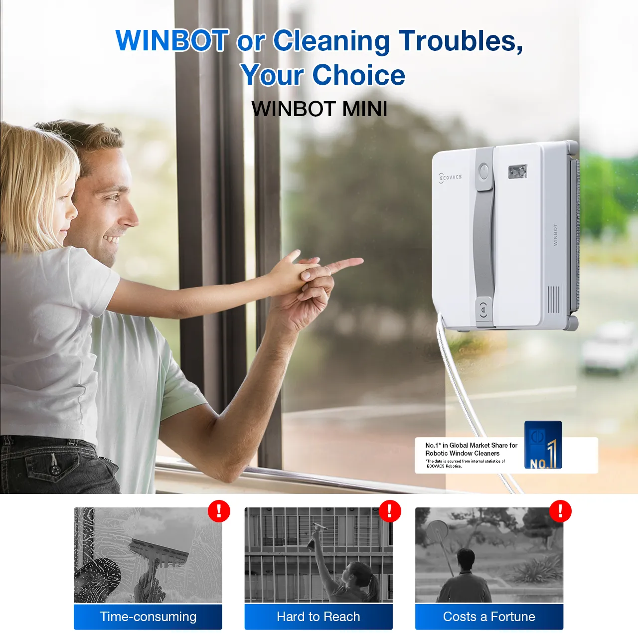 ECOVACS WINBOT MINI product image