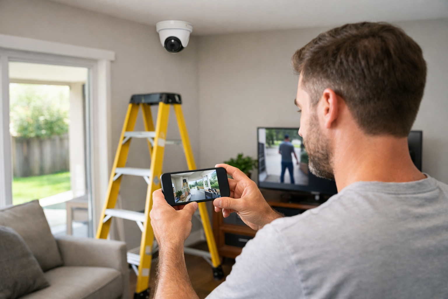 Test Every Camera Before and After Permanent Mounting - how to place home security cameras