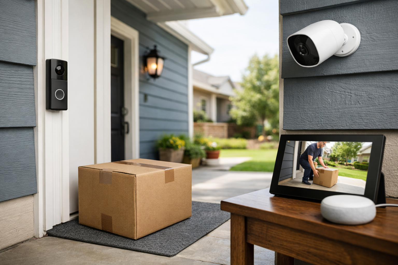 how to prevent package theft with smart home security