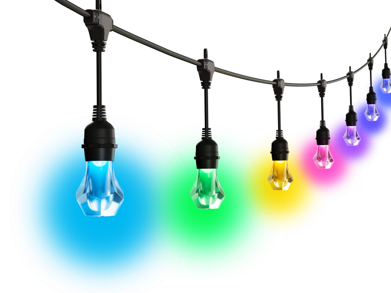 Nanoleaf Matter Smart Outdoor String Lights with Multicolor LEDs product image