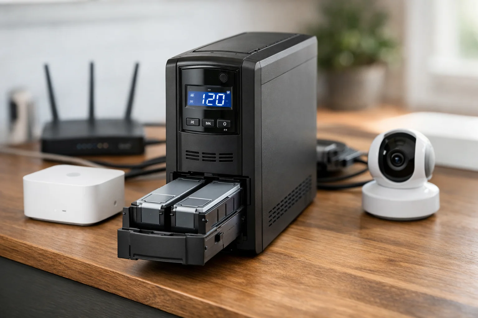 CyberPower CP900AVR: Best for AVR and replaceable batteries - best battery backups for smart home hubs and bridges