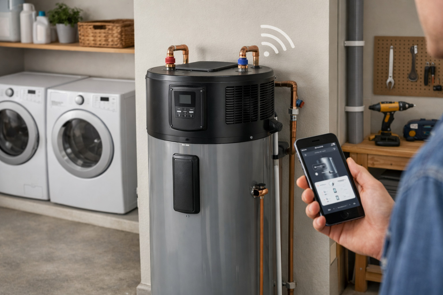 Bradford White AeroTherm with Connect: Best contractor-channel option - best smart heat pump water heaters