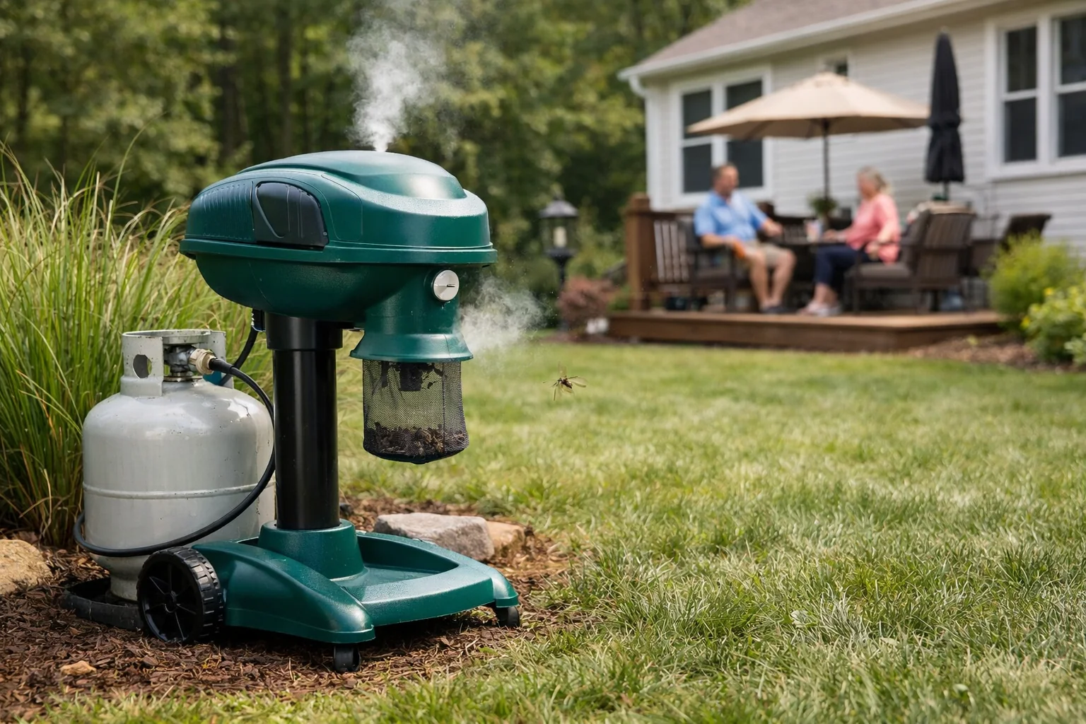 Mosquito Magnet Patriot Plus: Best automated trap for larger yards - best smart mosquito and outdoor pest-control systems