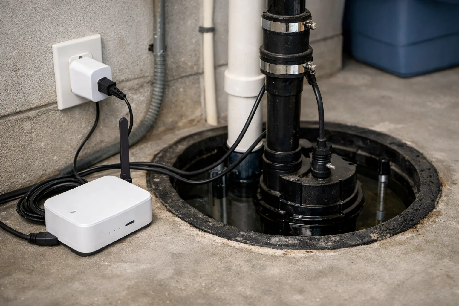 Moen Smart Sump Pump Monitor S2000ESUSA: Best broad-compatibility retrofit for indoor sump systems - best smart sump pump monitors