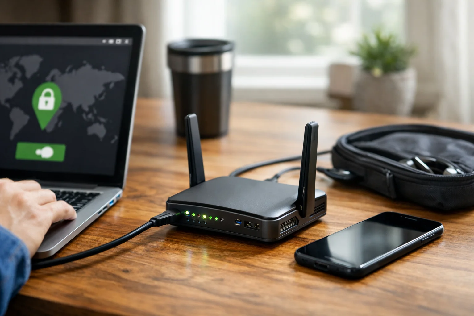 GL.iNet Slate 7 GL-BE3600: Best for VPN-focused power users - best travel routers for secure remote work
