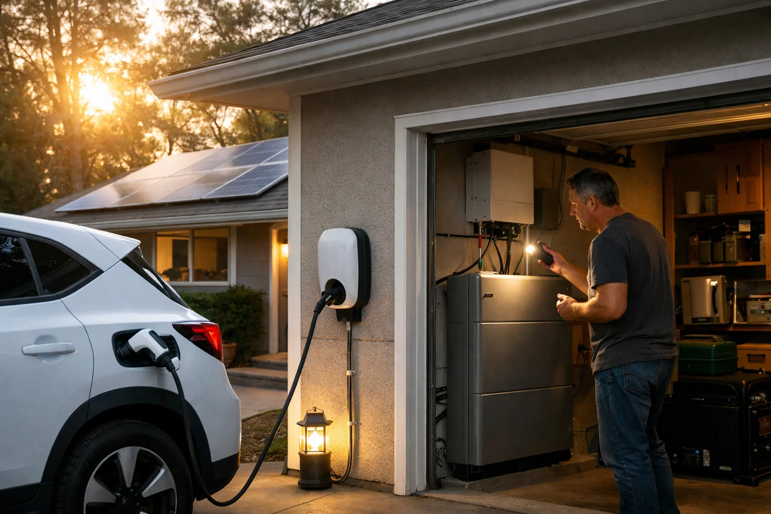 Can Solar Panels Recharge an EV During an Outage? - vehicle-to-home charging